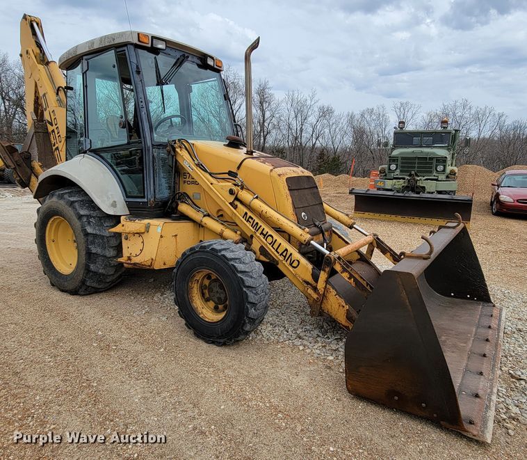 image for item FL9190 1997 New Holland 575E  backhoe