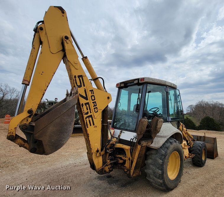 image for item FL9190 1997 New Holland 575E  backhoe