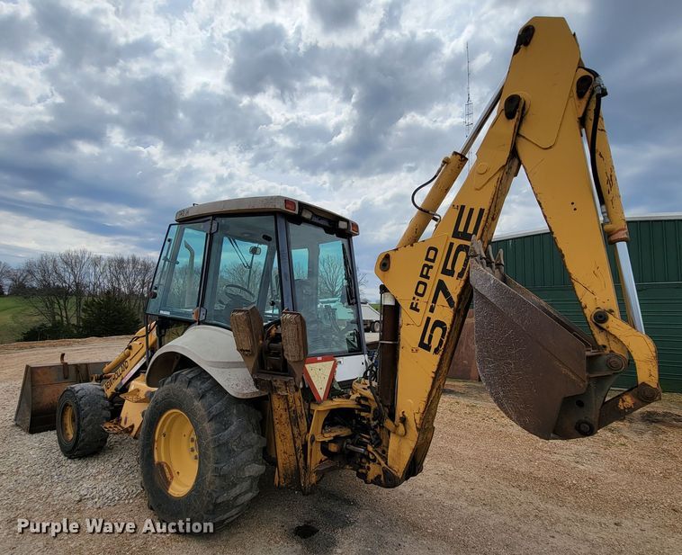 image for item FL9190 1997 New Holland 575E  backhoe