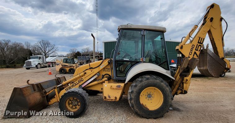 image for item FL9190 1997 New Holland 575E  backhoe