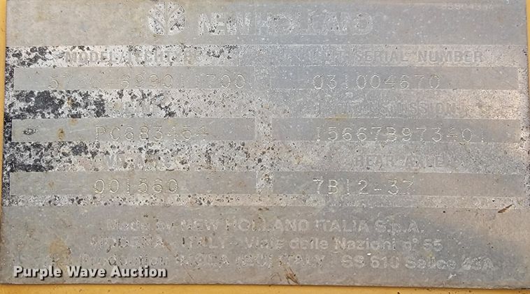 image for item FL9190 1997 New Holland 575E  backhoe