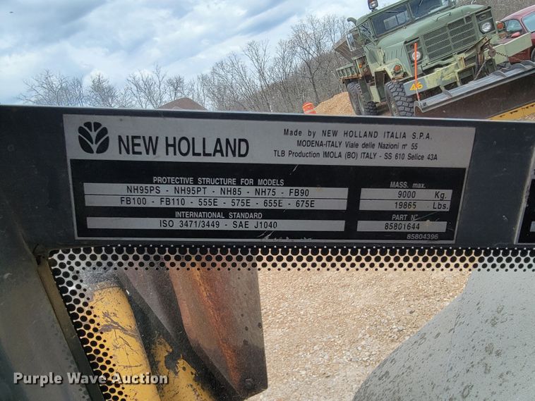 image for item FL9190 1997 New Holland 575E  backhoe