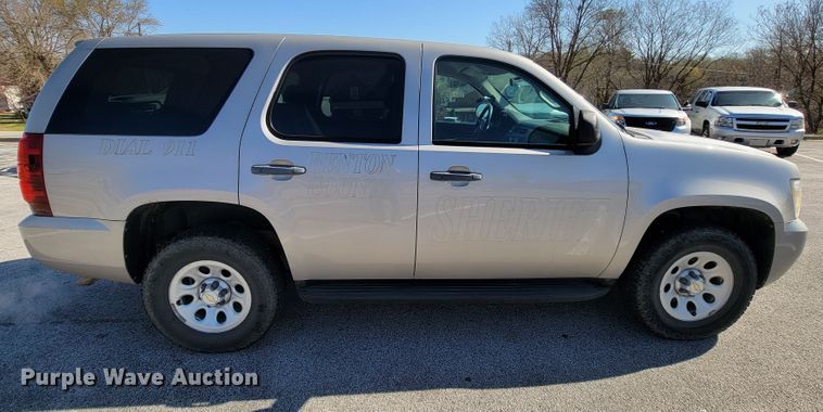 image for item FL9196 2009 Chevrolet Tahoe Police  SUV