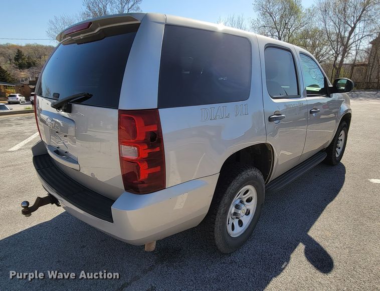 image for item FL9196 2009 Chevrolet Tahoe Police  SUV