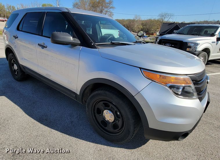 image for item FL9198 2013 Ford Explorer Police Interceptor  SUV