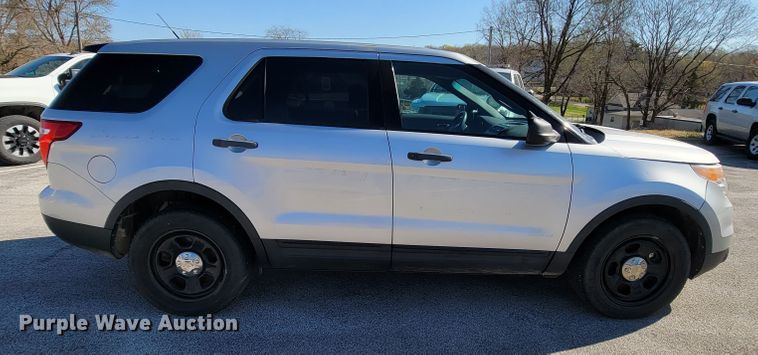 image for item FL9198 2013 Ford Explorer Police Interceptor  SUV