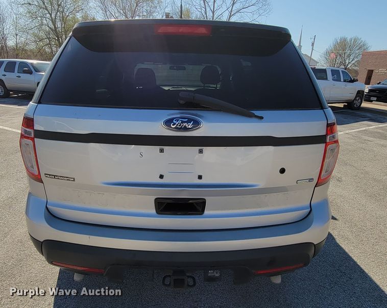 image for item FL9198 2013 Ford Explorer Police Interceptor  SUV