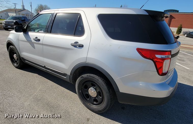 image for item FL9198 2013 Ford Explorer Police Interceptor  SUV