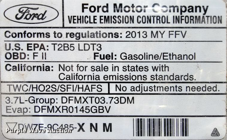 image for item FL9198 2013 Ford Explorer Police Interceptor  SUV