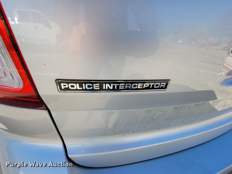 image for item FL9198 2013 Ford Explorer Police Interceptor  SUV