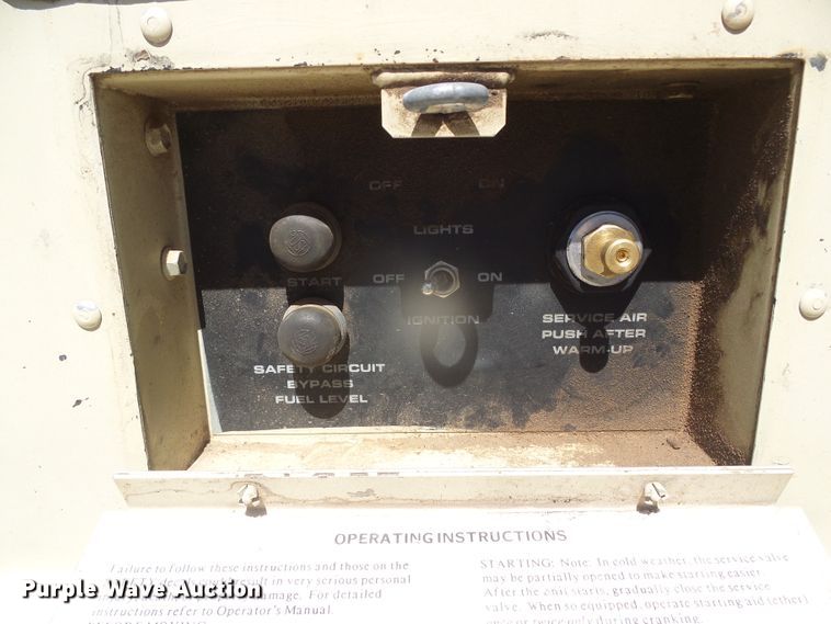 image for item GR9422 Ingersoll Rand 175  air compressor