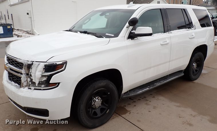 image for item HC9884 2015 Chevrolet Tahoe Police  SUV