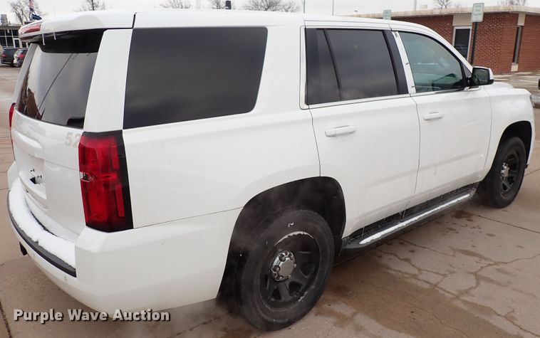 image for item HC9884 2015 Chevrolet Tahoe Police  SUV