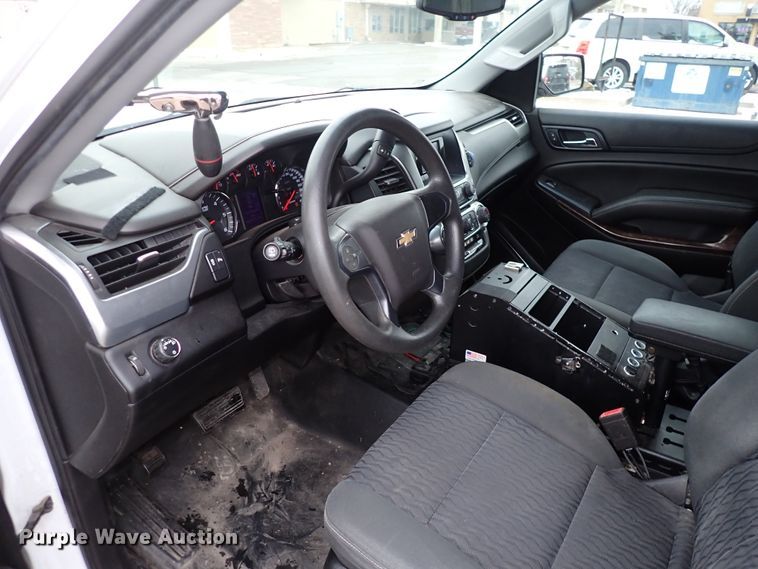 image for item HC9884 2015 Chevrolet Tahoe Police  SUV