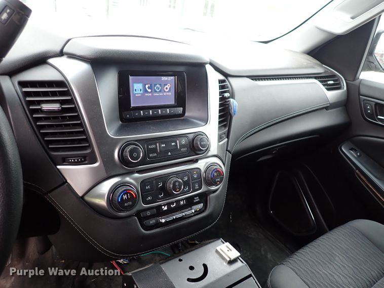 image for item HC9884 2015 Chevrolet Tahoe Police  SUV