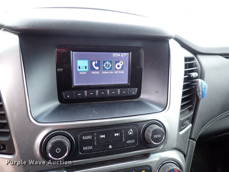 image for item HC9884 2015 Chevrolet Tahoe Police  SUV