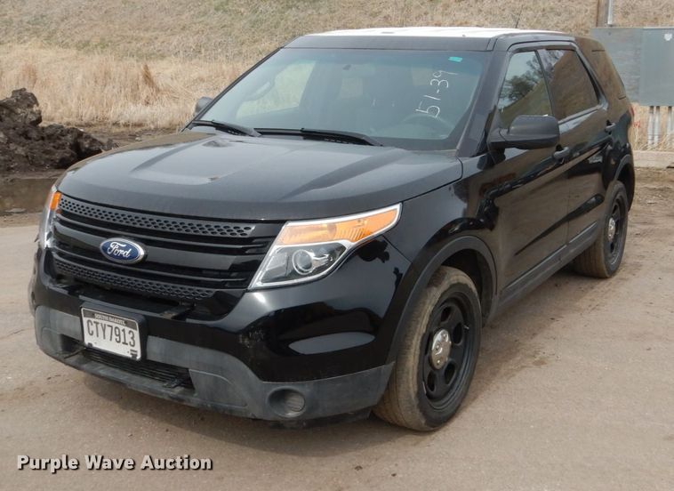 image for item HE9505 2014 Ford Explorer Police Interceptor  SUV