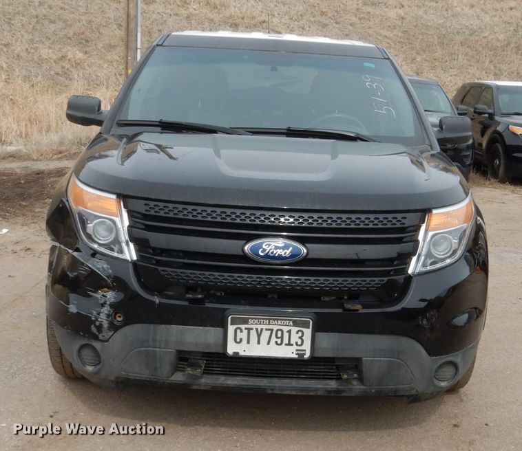 image for item HE9505 2014 Ford Explorer Police Interceptor  SUV