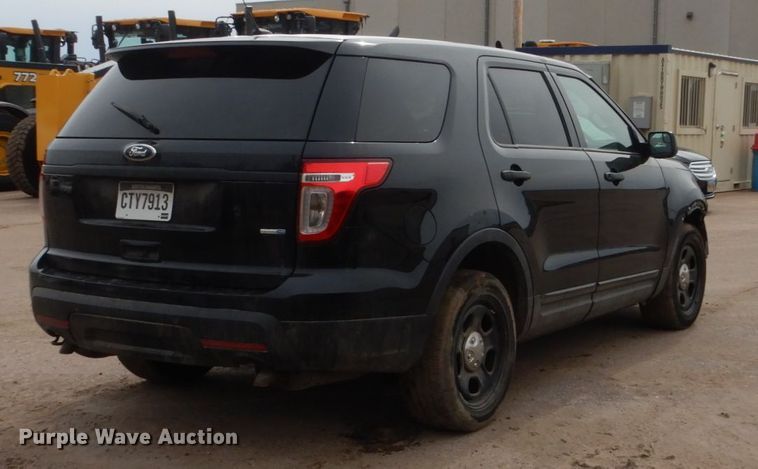 image for item HE9505 2014 Ford Explorer Police Interceptor  SUV