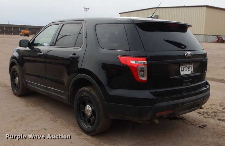 image for item HE9505 2014 Ford Explorer Police Interceptor  SUV