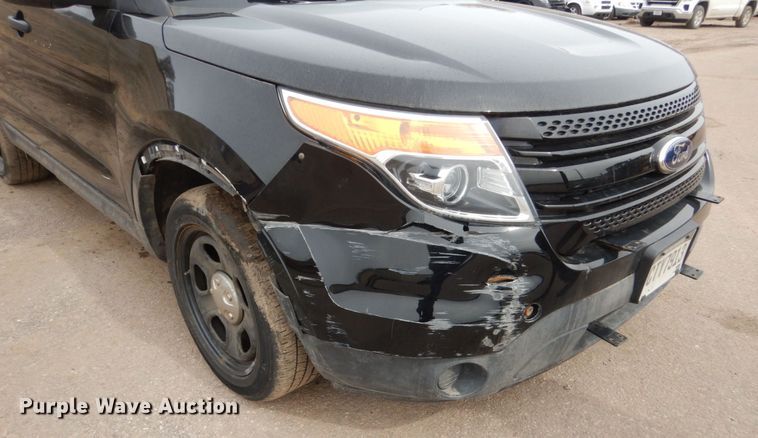 image for item HE9505 2014 Ford Explorer Police Interceptor  SUV