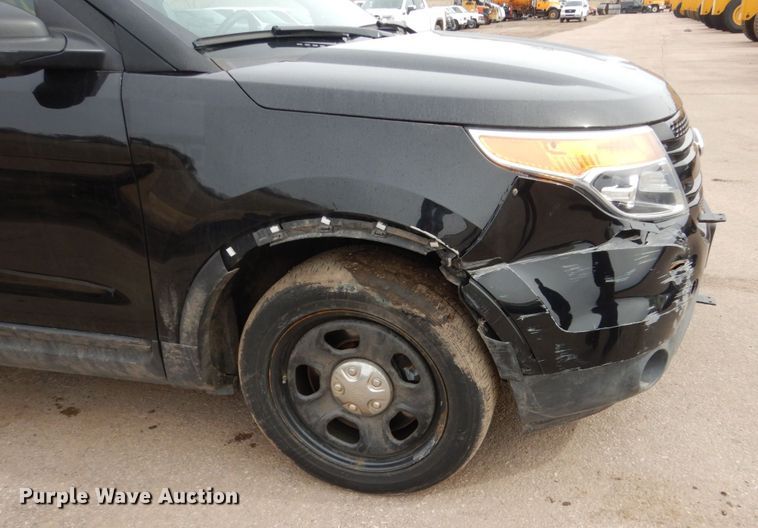 image for item HE9505 2014 Ford Explorer Police Interceptor  SUV