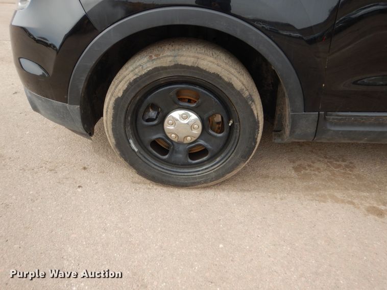 image for item HE9505 2014 Ford Explorer Police Interceptor  SUV