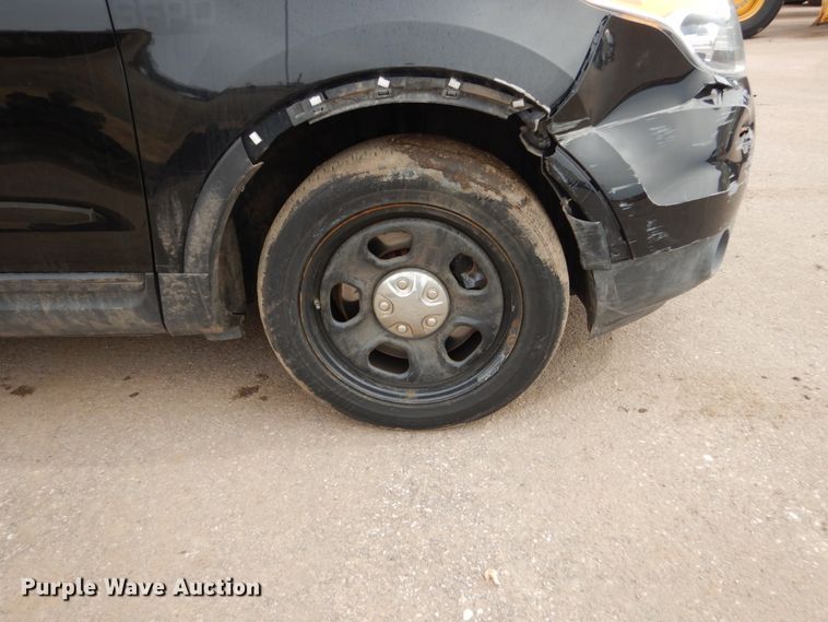 image for item HE9505 2014 Ford Explorer Police Interceptor  SUV