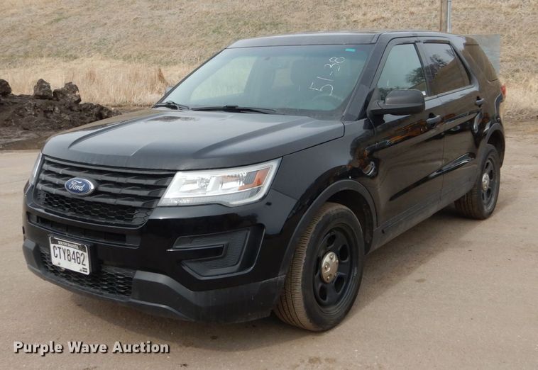 image for item HE9506 2016 Ford Explorer Police Interceptor  SUV