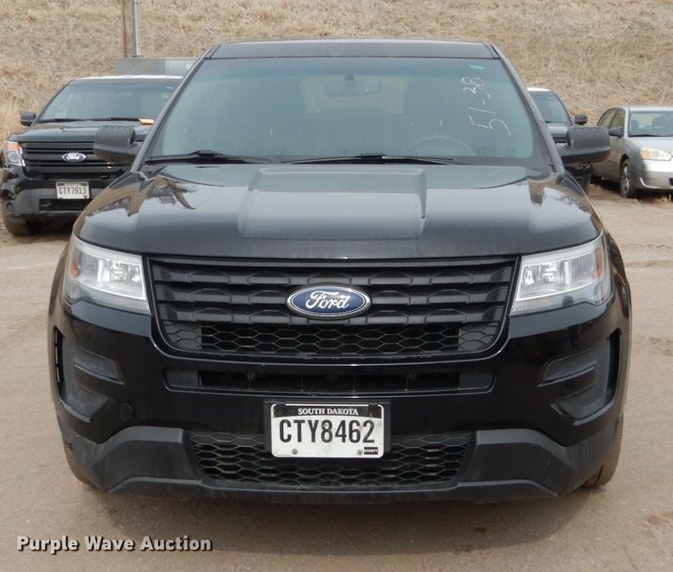 image for item HE9506 2016 Ford Explorer Police Interceptor  SUV