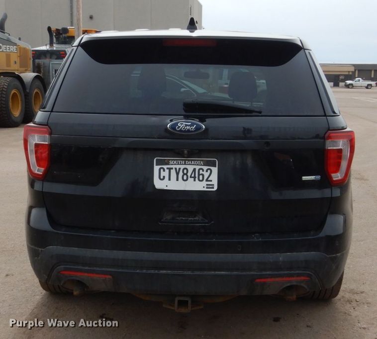 image for item HE9506 2016 Ford Explorer Police Interceptor  SUV