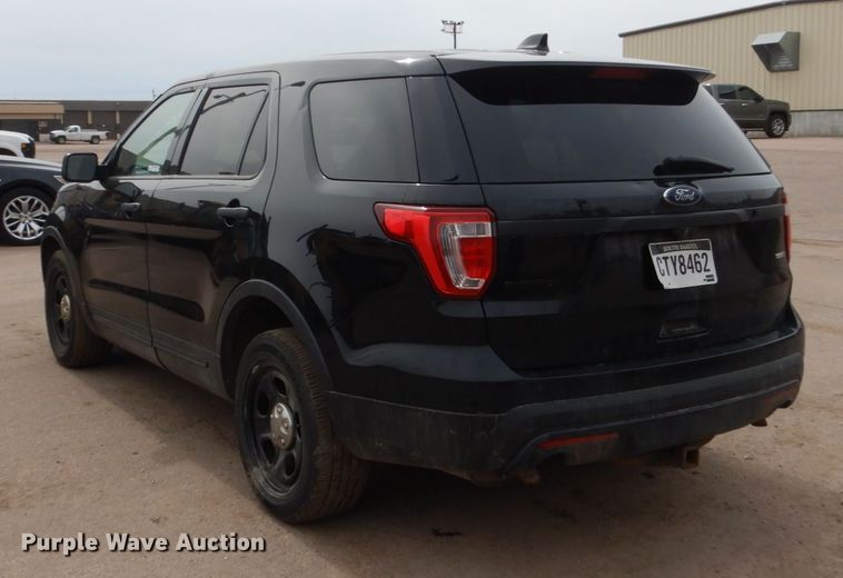 image for item HE9506 2016 Ford Explorer Police Interceptor  SUV