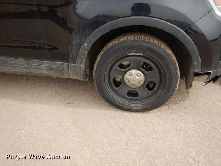 image for item HE9506 2016 Ford Explorer Police Interceptor  SUV