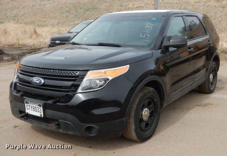 image for item HE9507 2014 Ford Explorer Police Interceptor  SUV