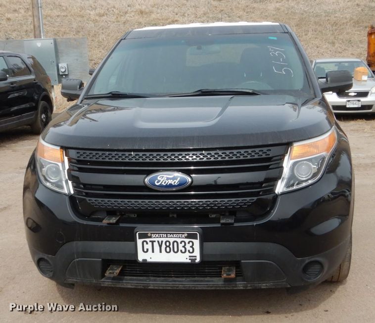 image for item HE9507 2014 Ford Explorer Police Interceptor  SUV