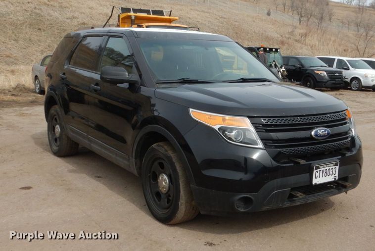 image for item HE9507 2014 Ford Explorer Police Interceptor  SUV