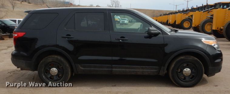 image for item HE9507 2014 Ford Explorer Police Interceptor  SUV