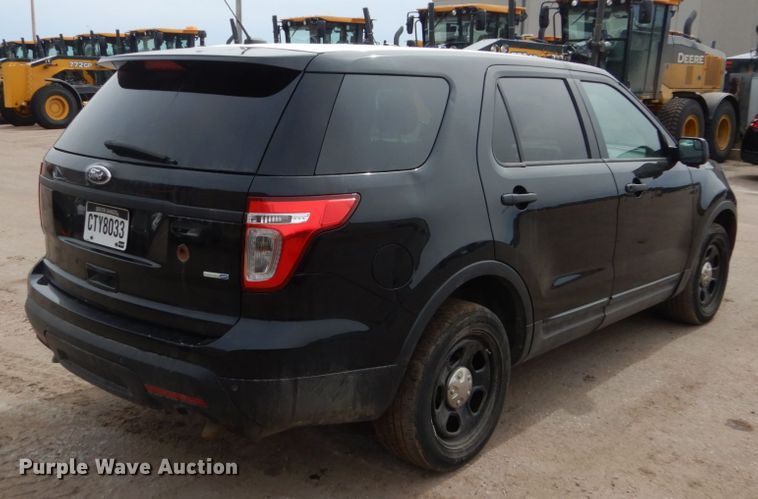 image for item HE9507 2014 Ford Explorer Police Interceptor  SUV