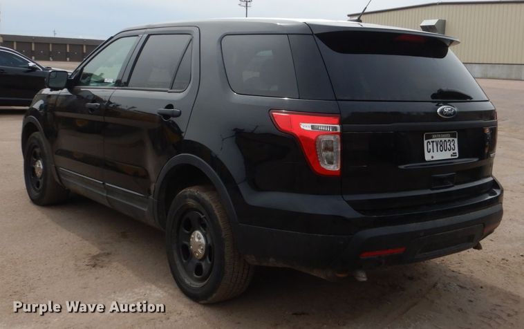 image for item HE9507 2014 Ford Explorer Police Interceptor  SUV