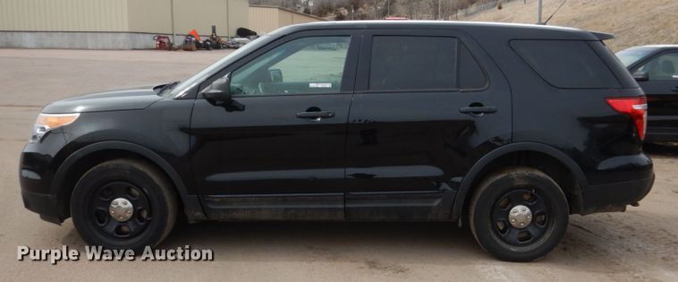 image for item HE9507 2014 Ford Explorer Police Interceptor  SUV