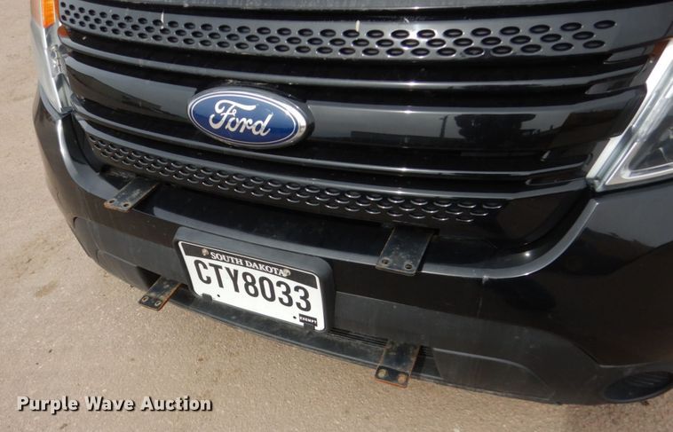 image for item HE9507 2014 Ford Explorer Police Interceptor  SUV