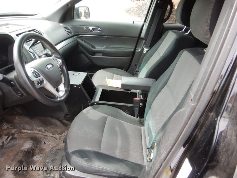 image for item HE9507 2014 Ford Explorer Police Interceptor  SUV