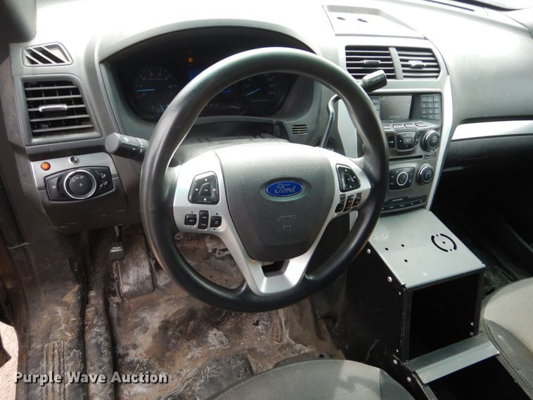 image for item HE9507 2014 Ford Explorer Police Interceptor  SUV