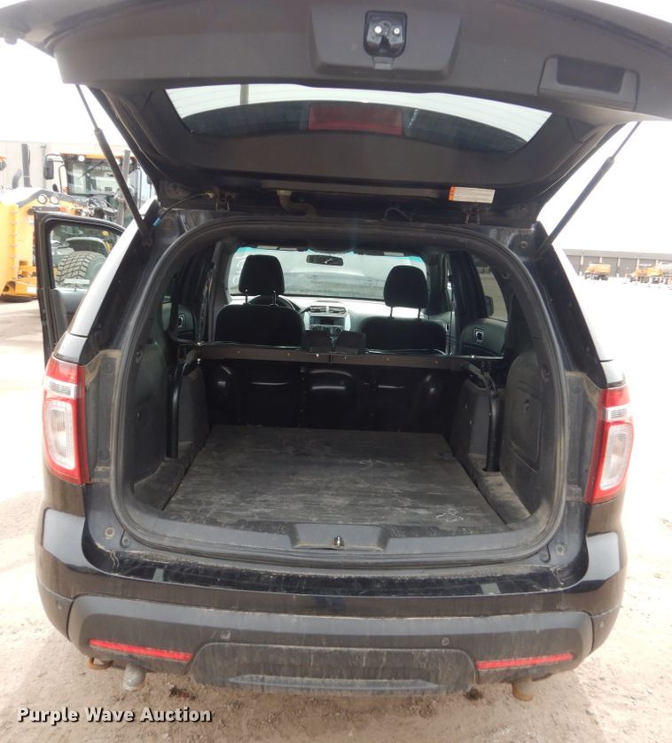 image for item HE9507 2014 Ford Explorer Police Interceptor  SUV