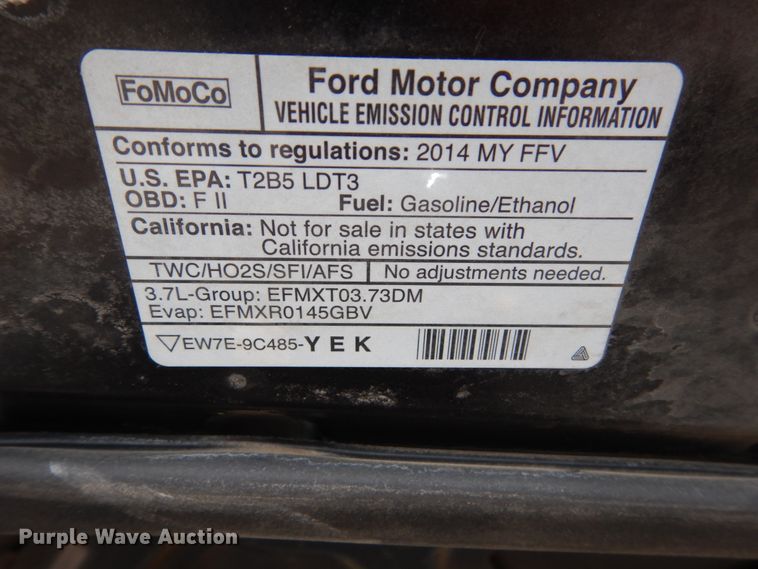 image for item HE9507 2014 Ford Explorer Police Interceptor  SUV