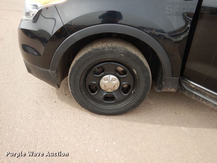 image for item HE9507 2014 Ford Explorer Police Interceptor  SUV