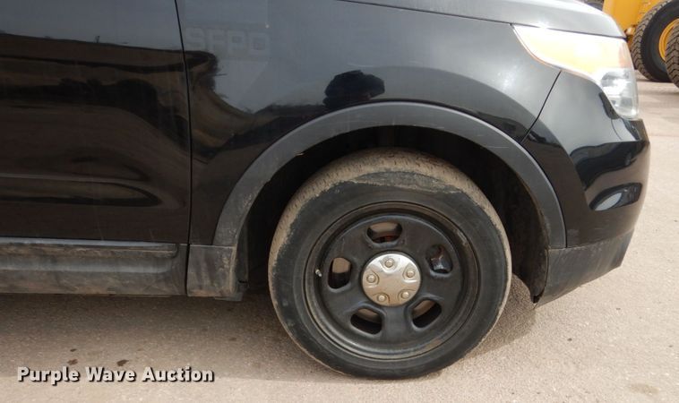 image for item HE9507 2014 Ford Explorer Police Interceptor  SUV