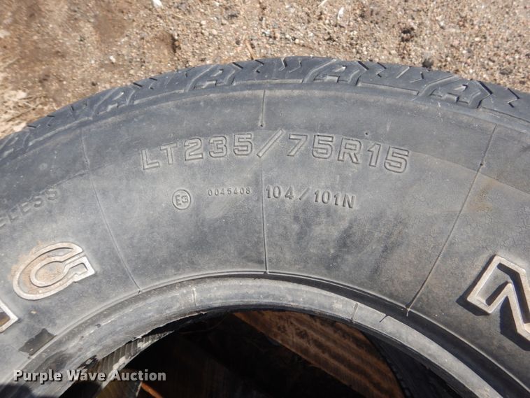 image for item HE9557 (22) tires