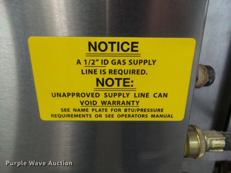 image for item HF9833 2016 Groen SSB-10GF steamer