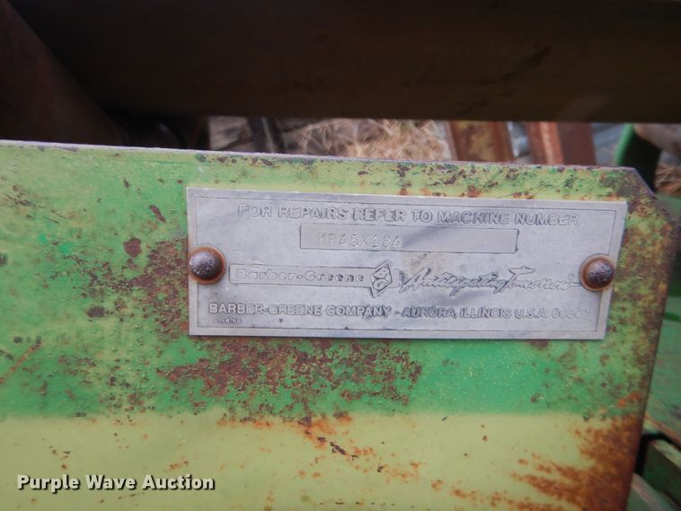 image for item HG9512 Barber Greene  pug mill